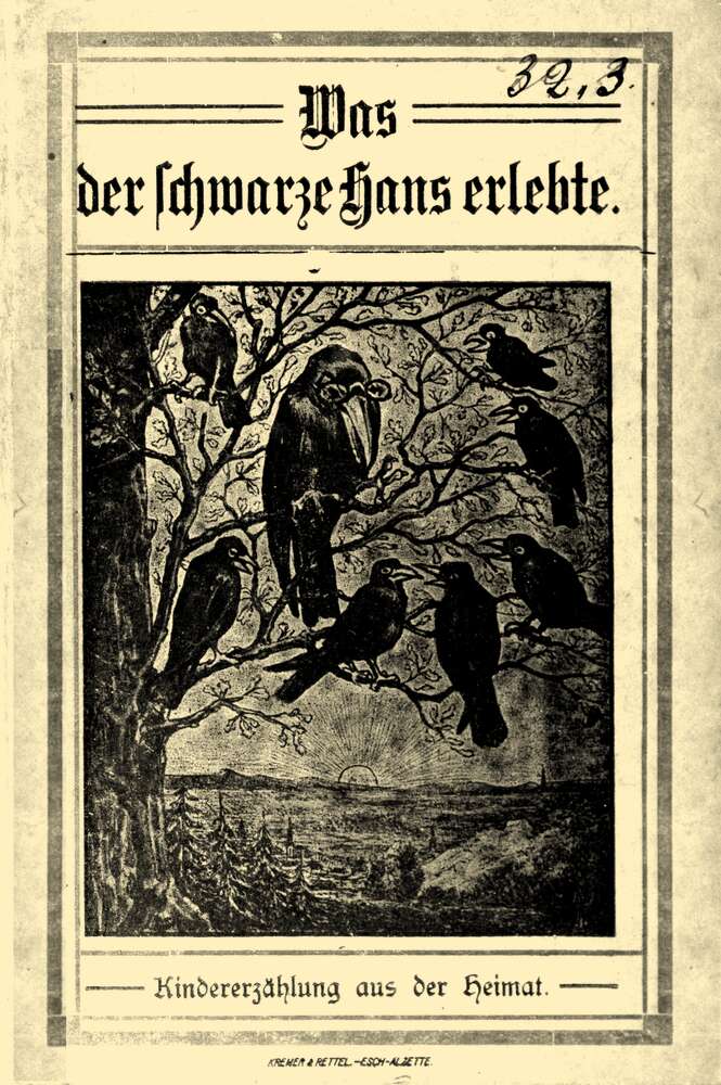 Was der schwarze Hans erlebte: Kindererzählung aus der Heimat