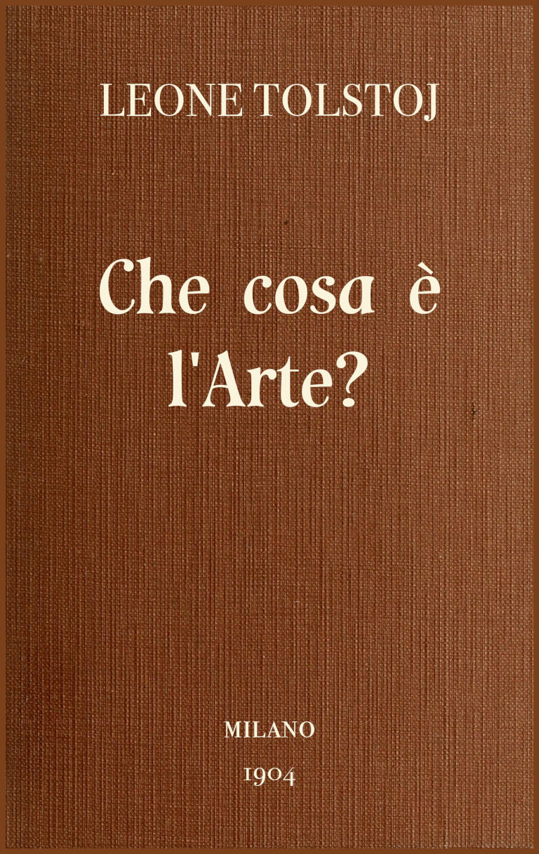 Che cosa è l'arte? Che cosa è l'arte?