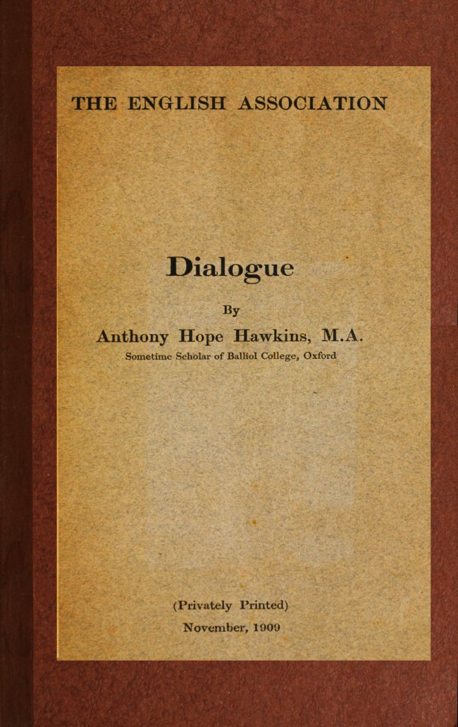 Dialogue Dialogue