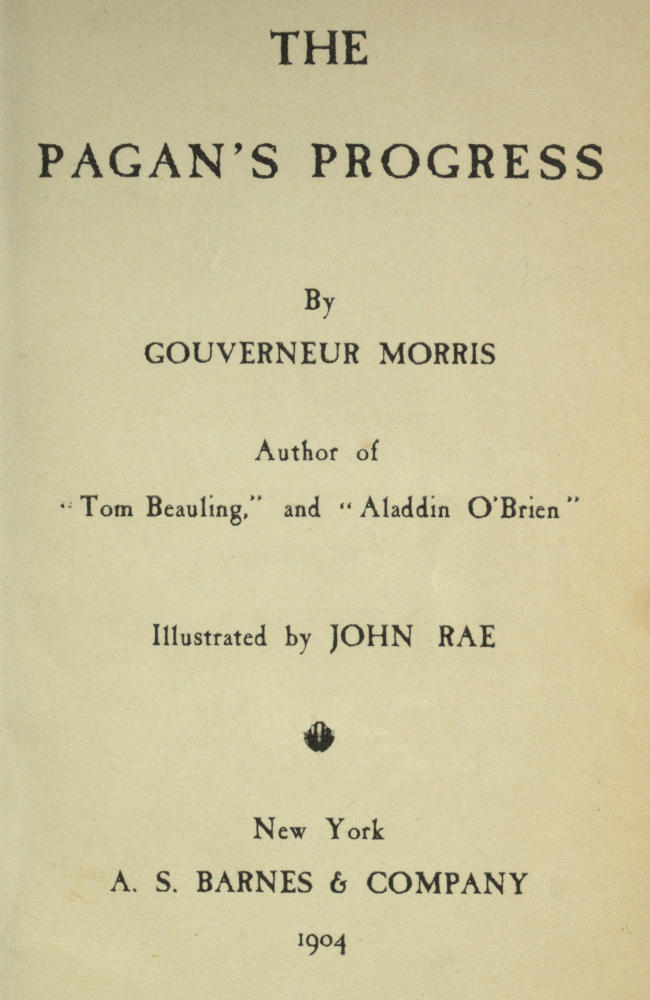 The Pagan's Progress The Pagan's Progress