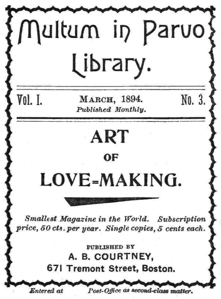 Art of Love-Making Art of Love-Making