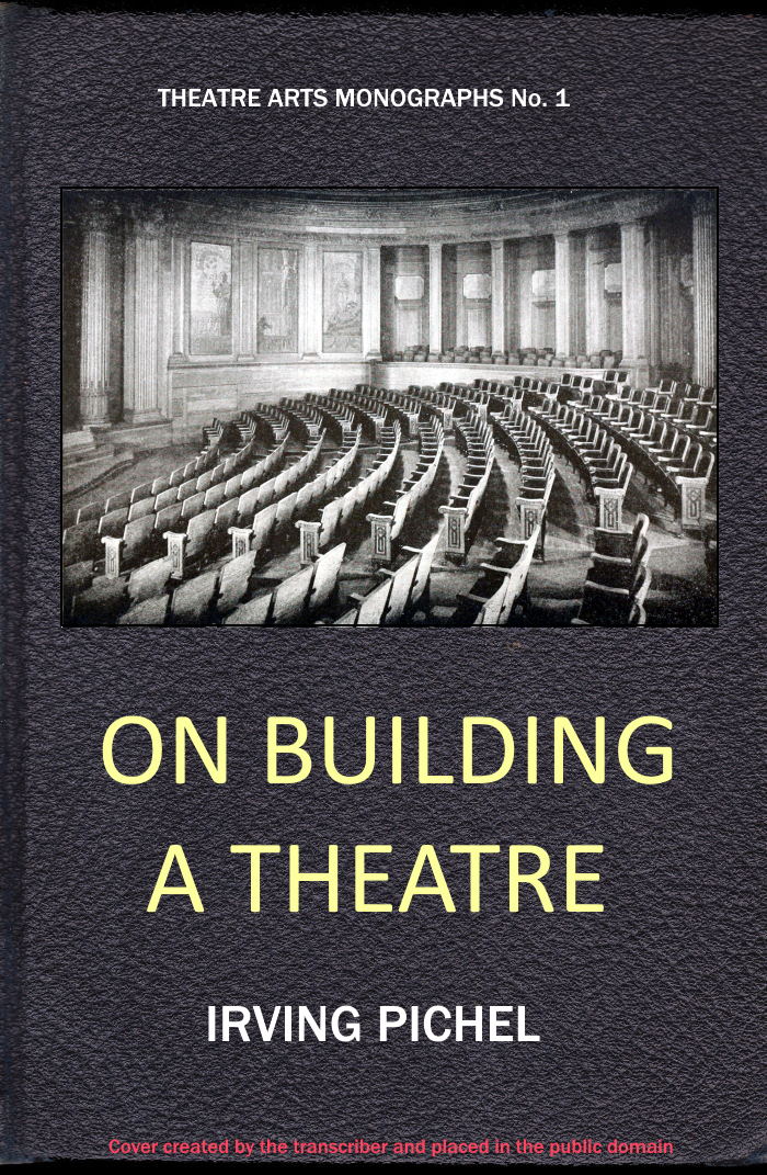 On building a theatre
Stage construction and equipment for small theatres, schools and community