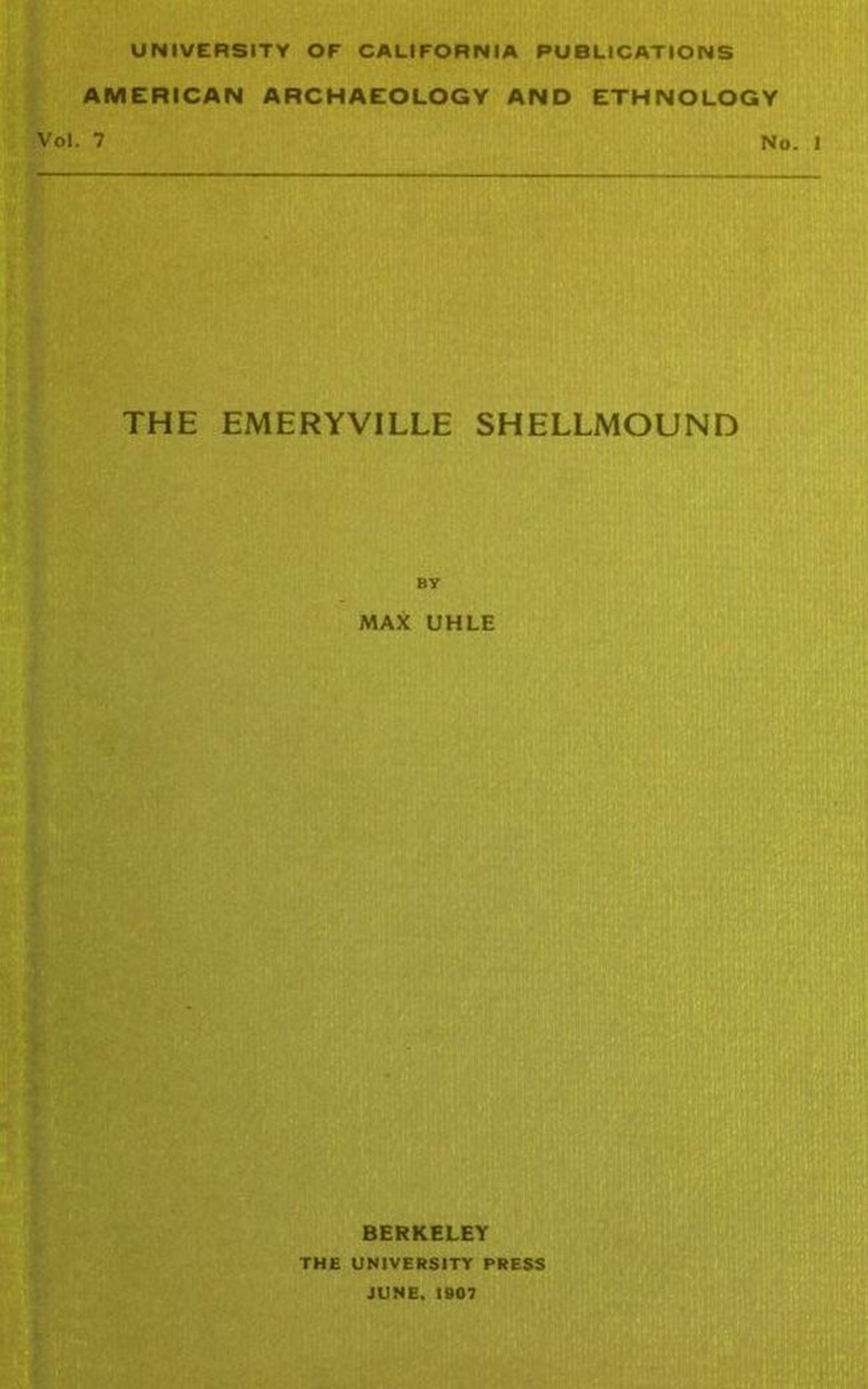 The Emeryville Shellmound The Emeryville Shellmound
