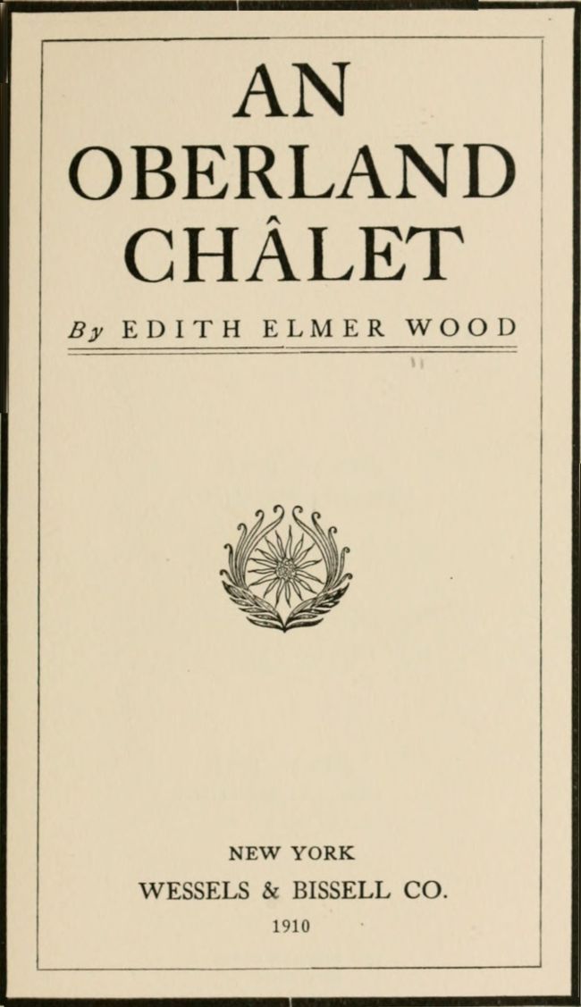 An Oberland Châlet An Oberland Châlet