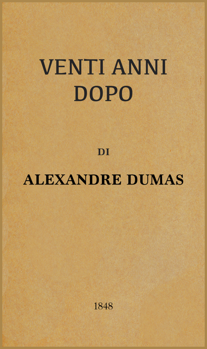 Venti anni dopo Venti anni dopo