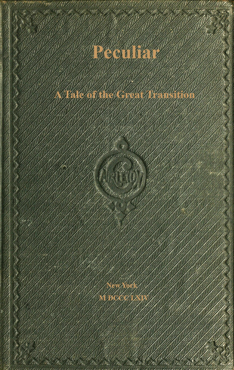 Peculiar: A Tale of the Great Transition