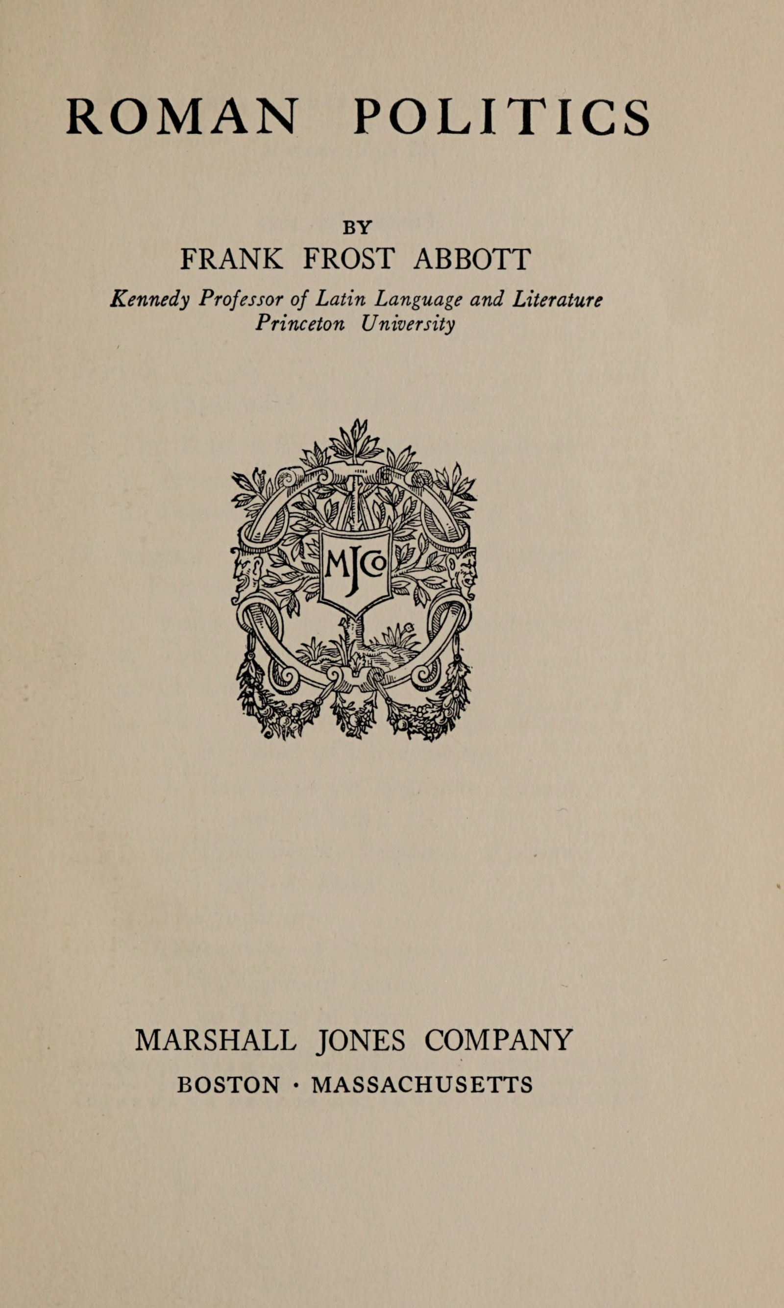 Roman politics Roman politics