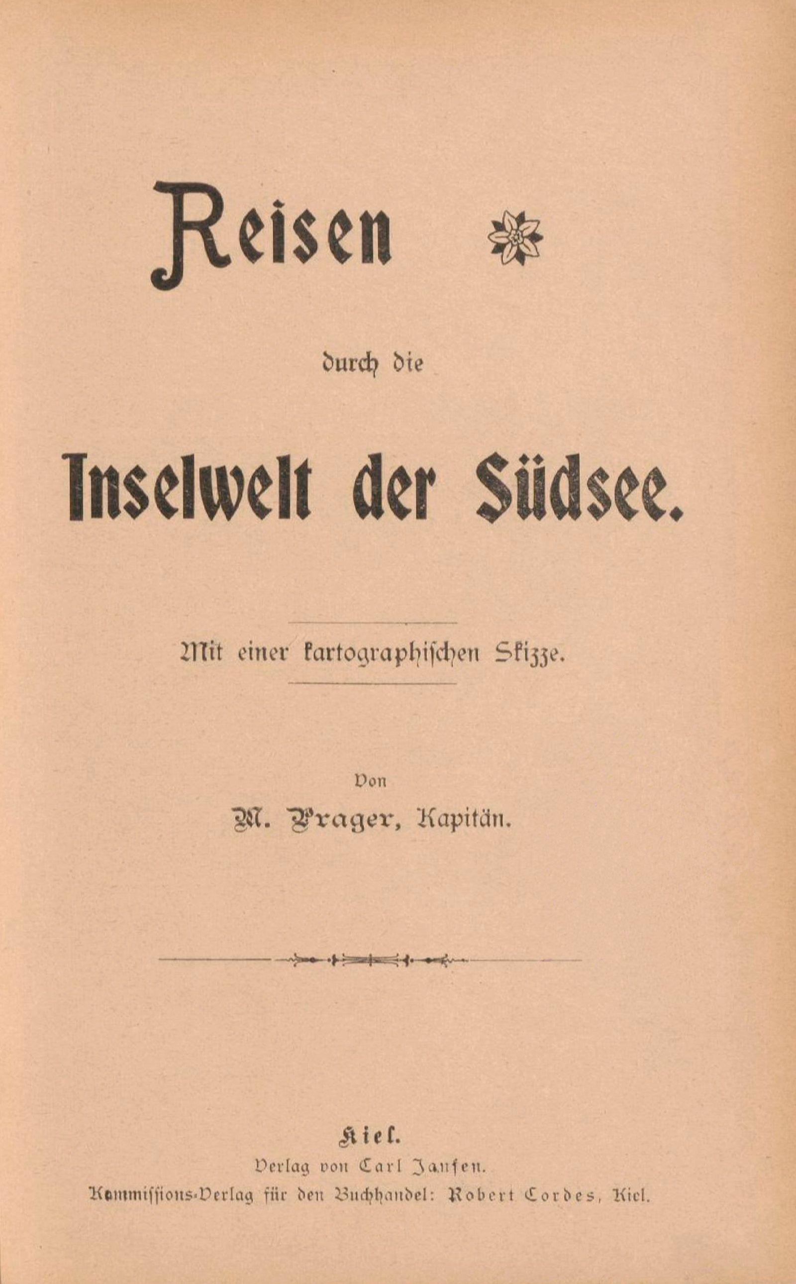 Reisen durch die Inselwelt der Südsee