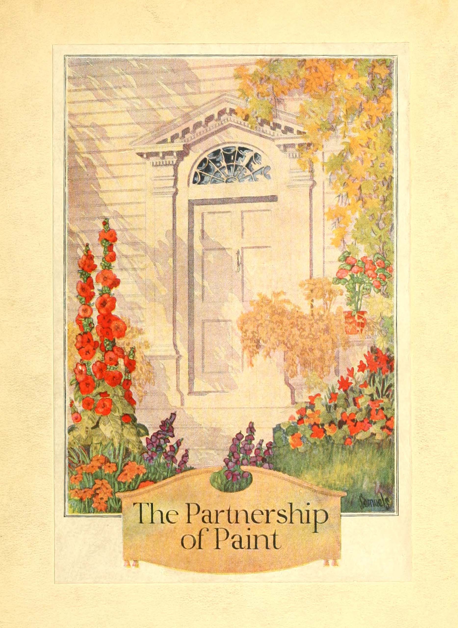 The partnership of paint The partnership of paint