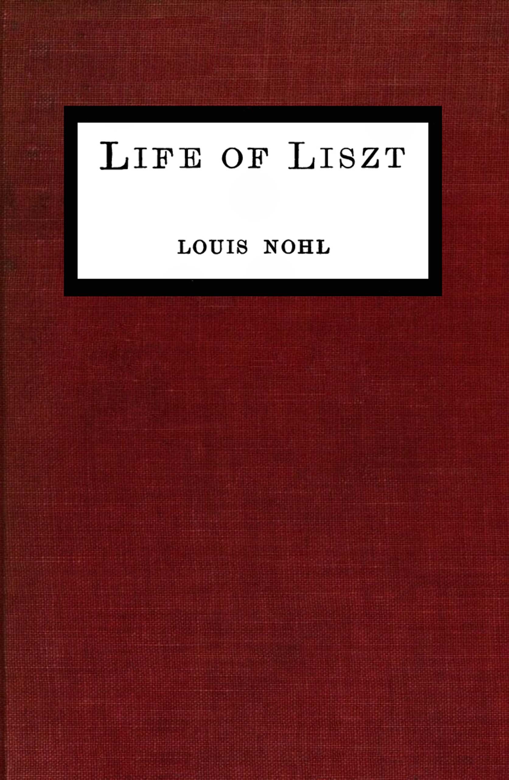 Life of Liszt