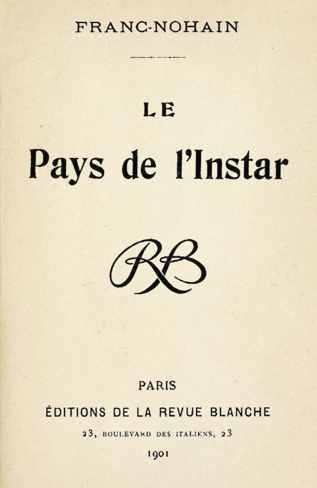 Le Pays de l'Instar Le Pays de l'Instar