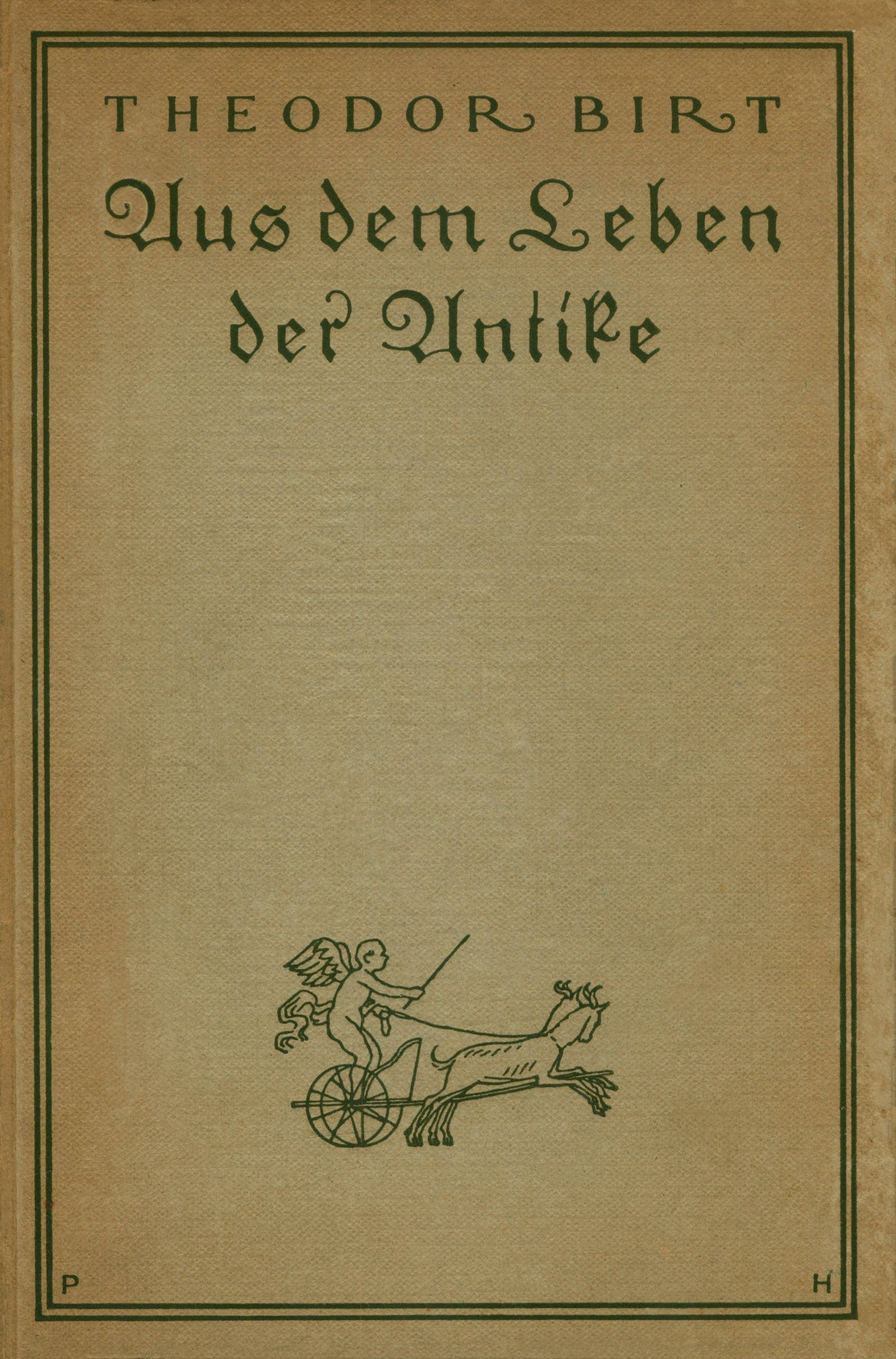 Aus dem Leben der Antike