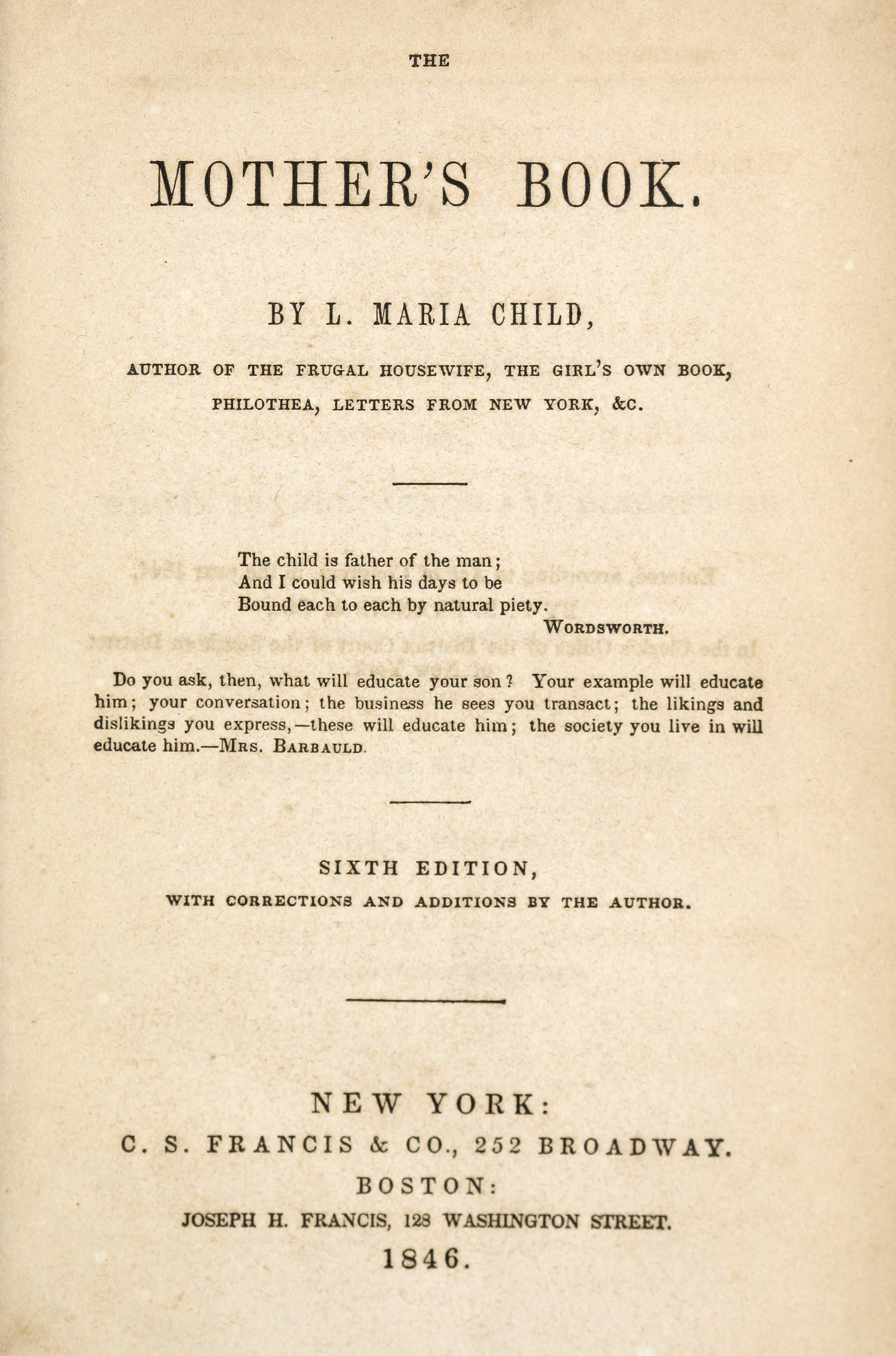 The mother's book The mother's book