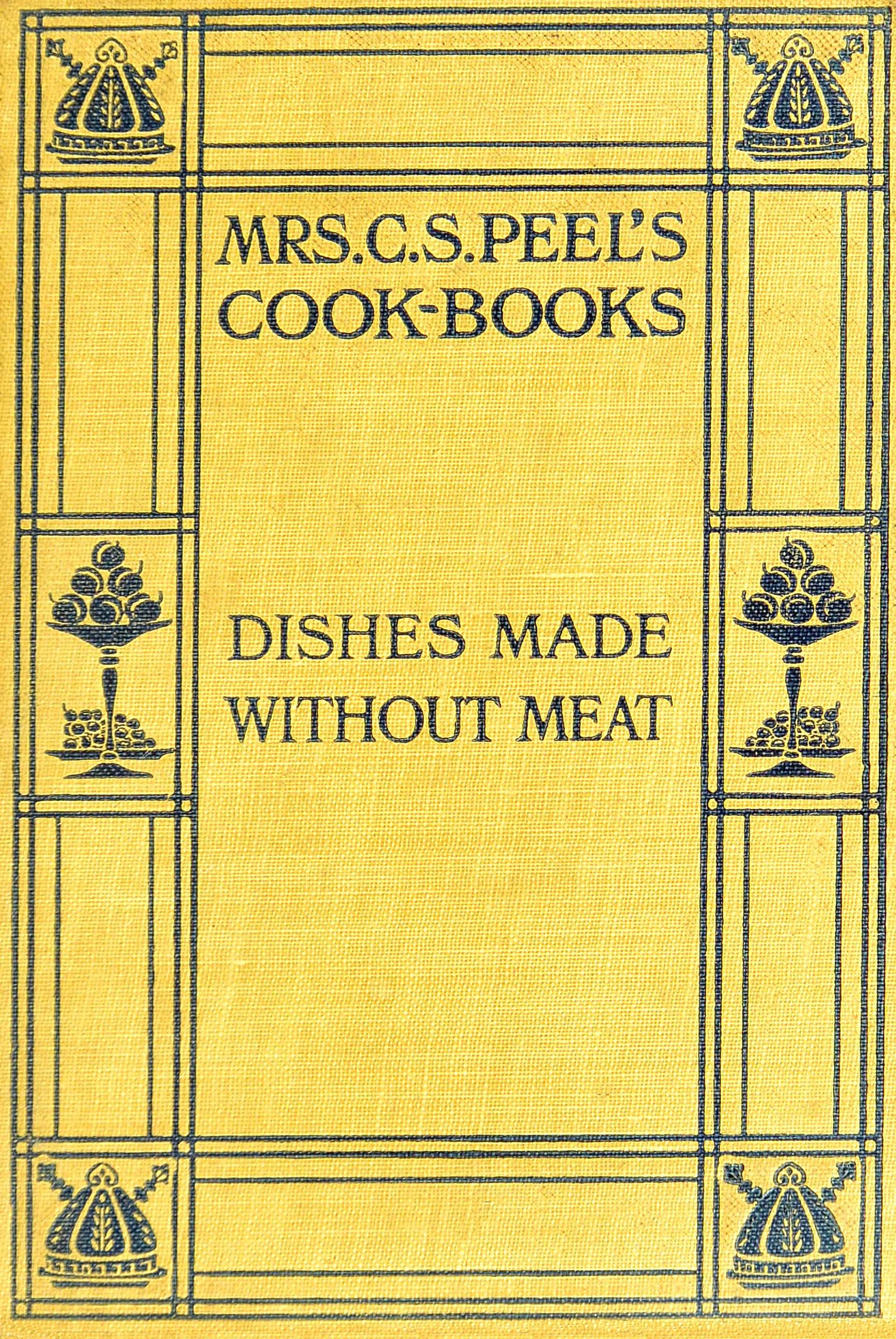 Dishes made without meat Dishes made without meat