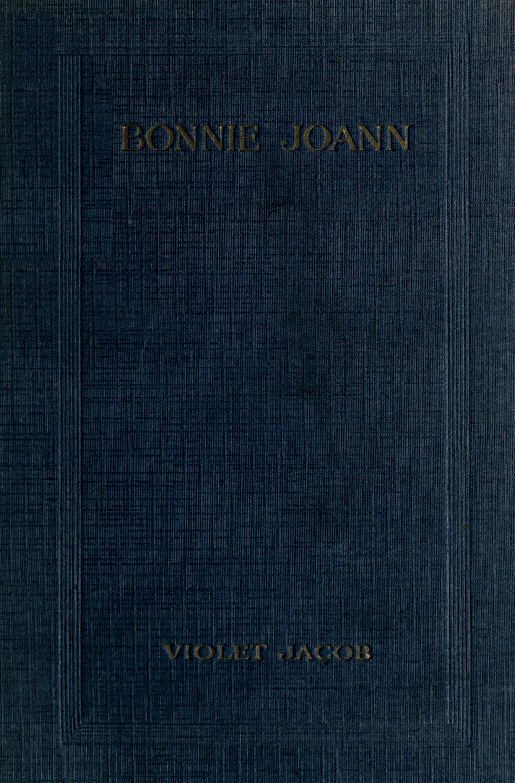 Bonnie Joann, and other poems Bonnie Joann, and other poems