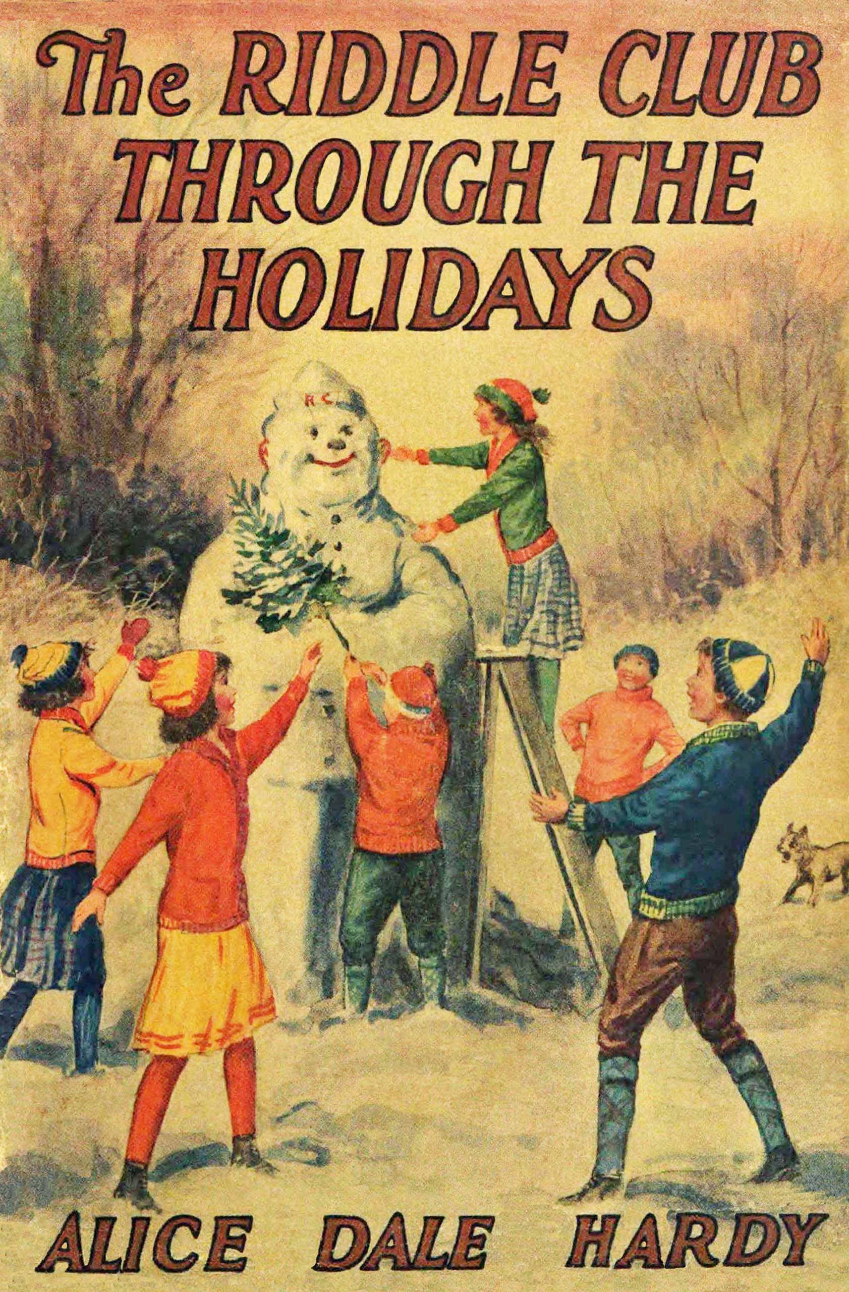 The Riddle Club through the holidays The Riddle Club through the holidays