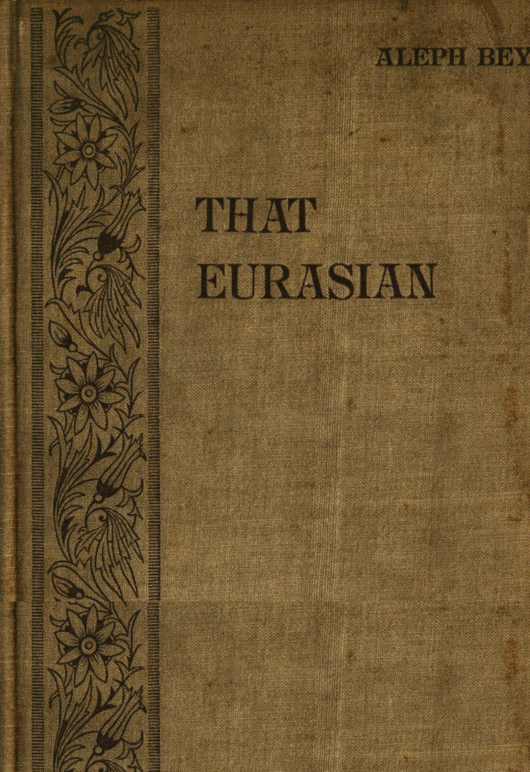 That Eurasian
