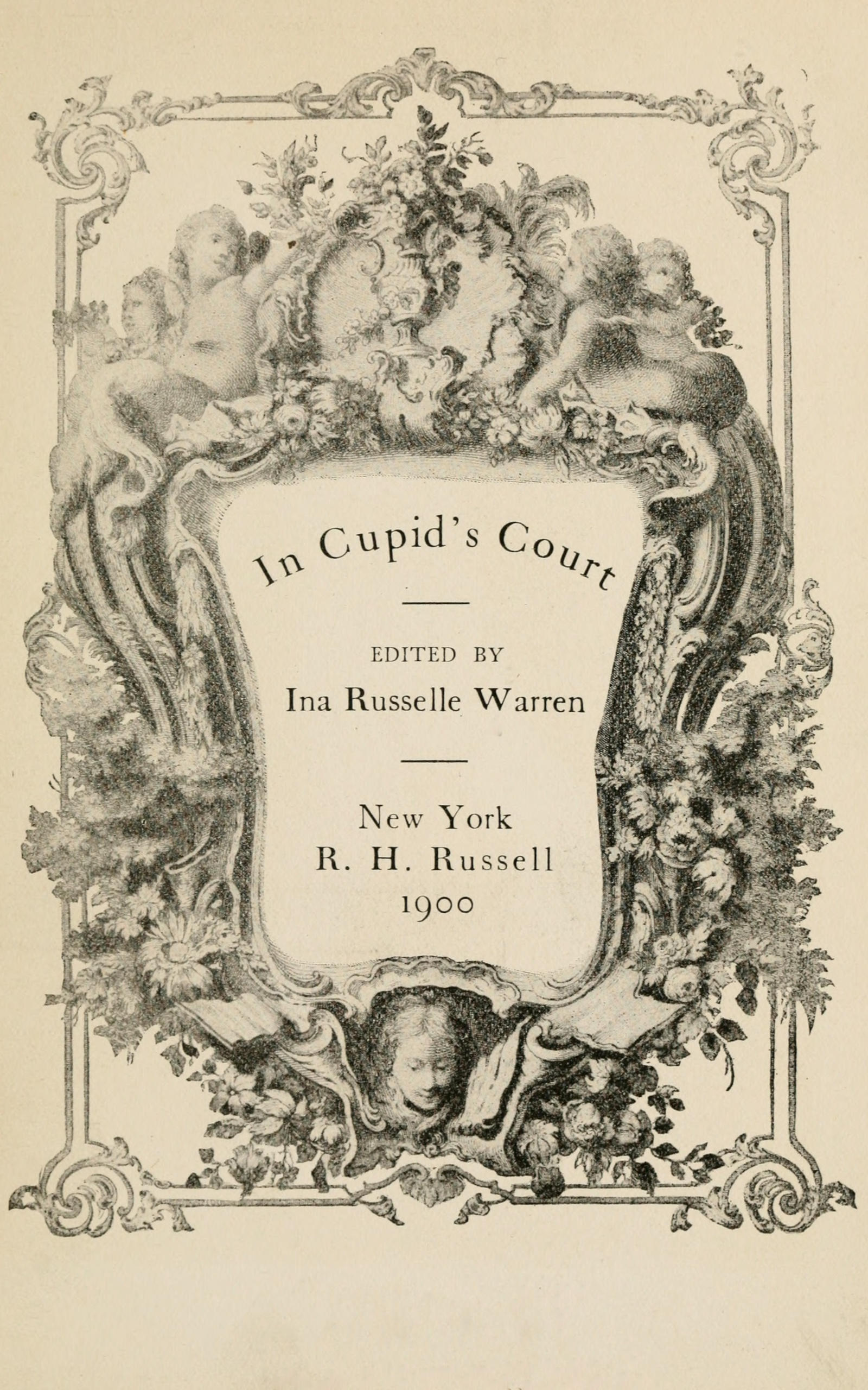In Cupid's court In Cupid's court
