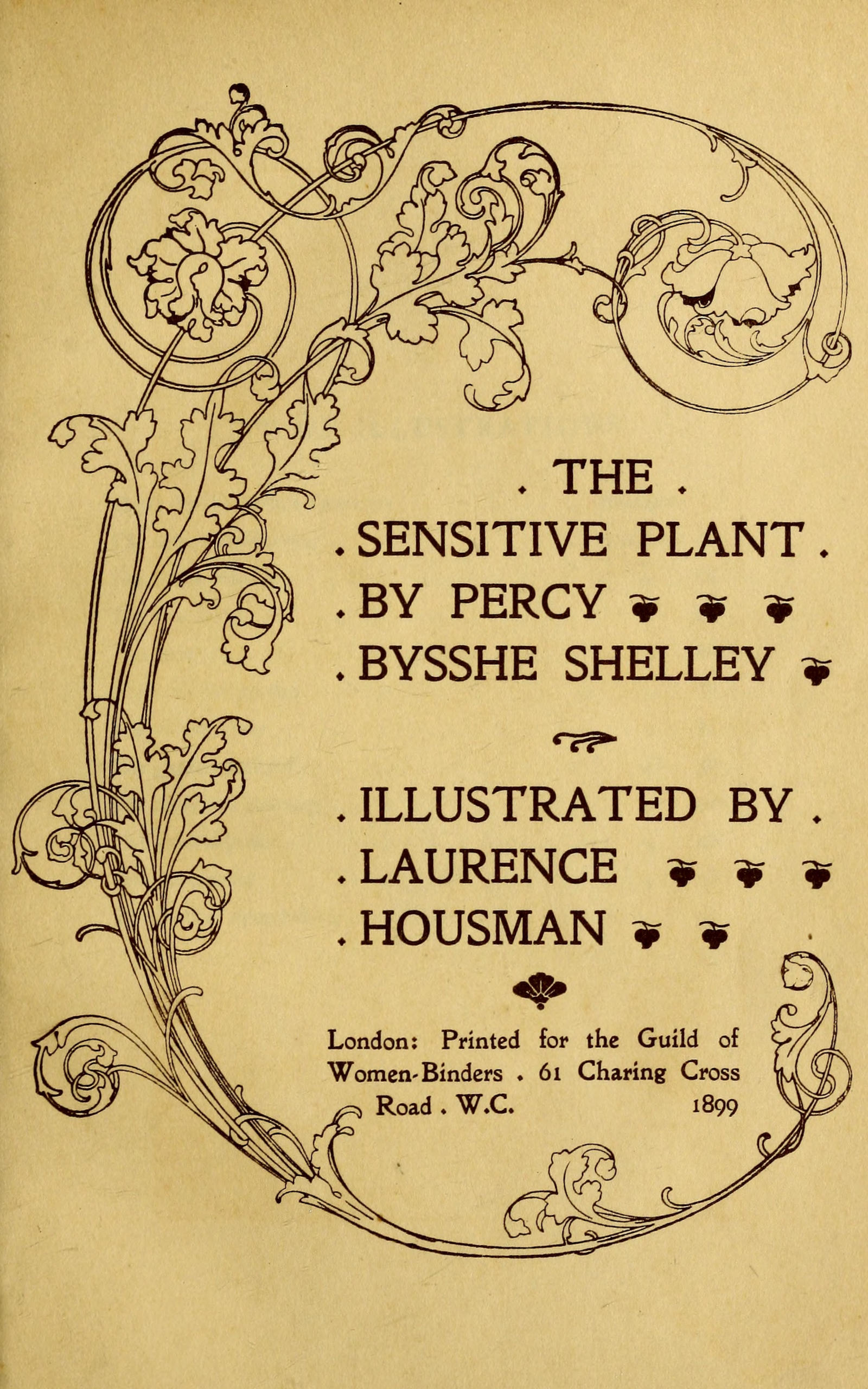 The sensitive plant The sensitive plant