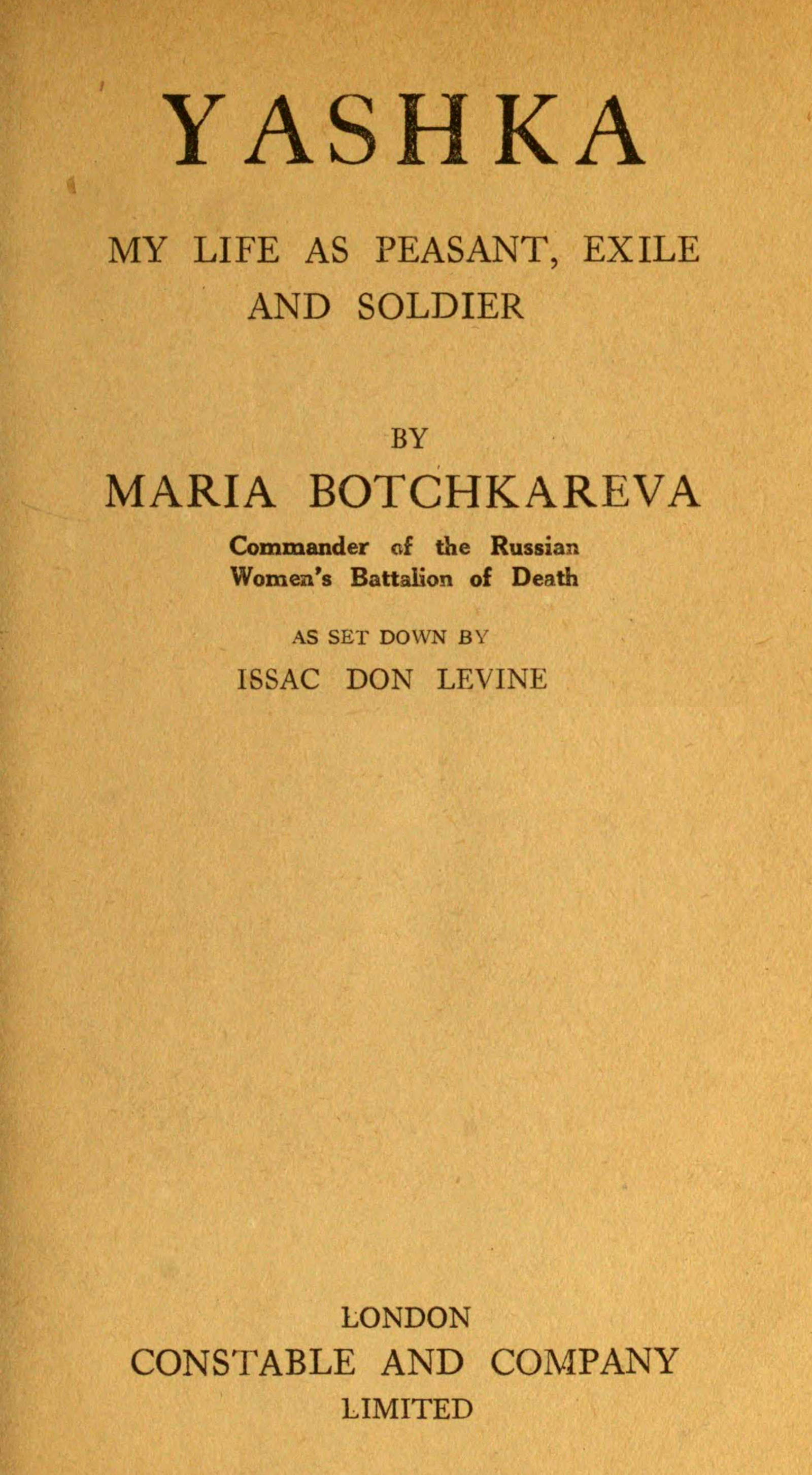 Yashka Yashka