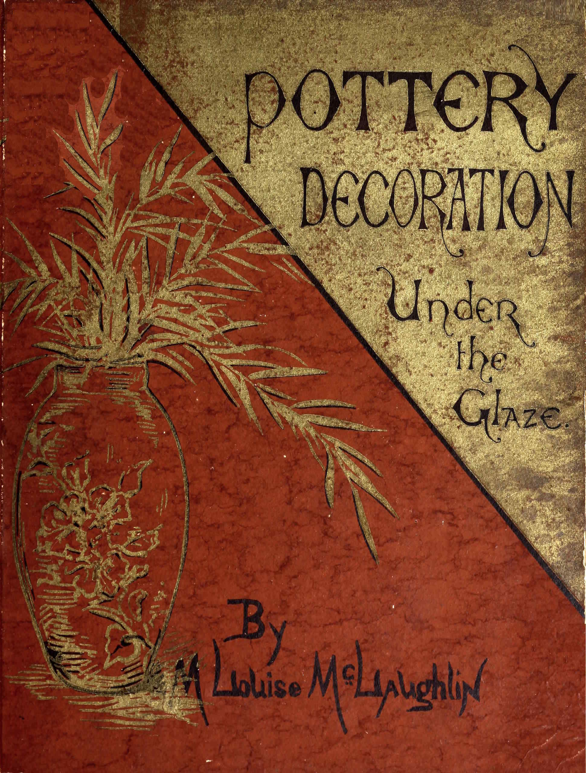 Pottery decoration under the glaze