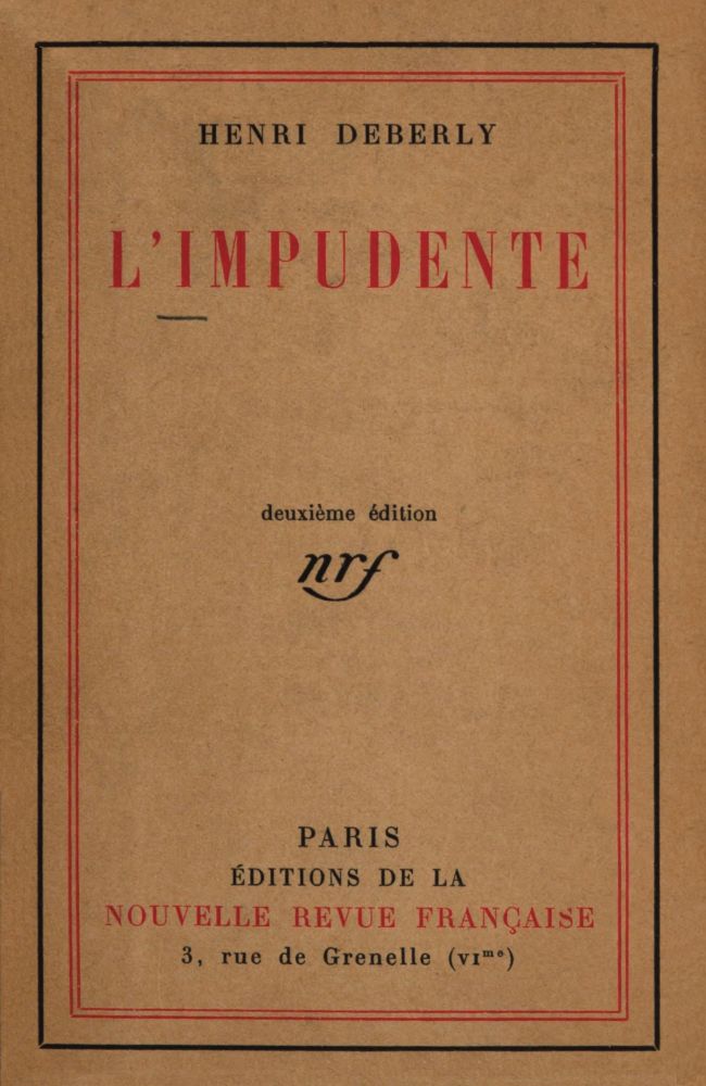 L'impudente L'impudente