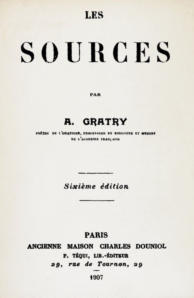 Les Sources