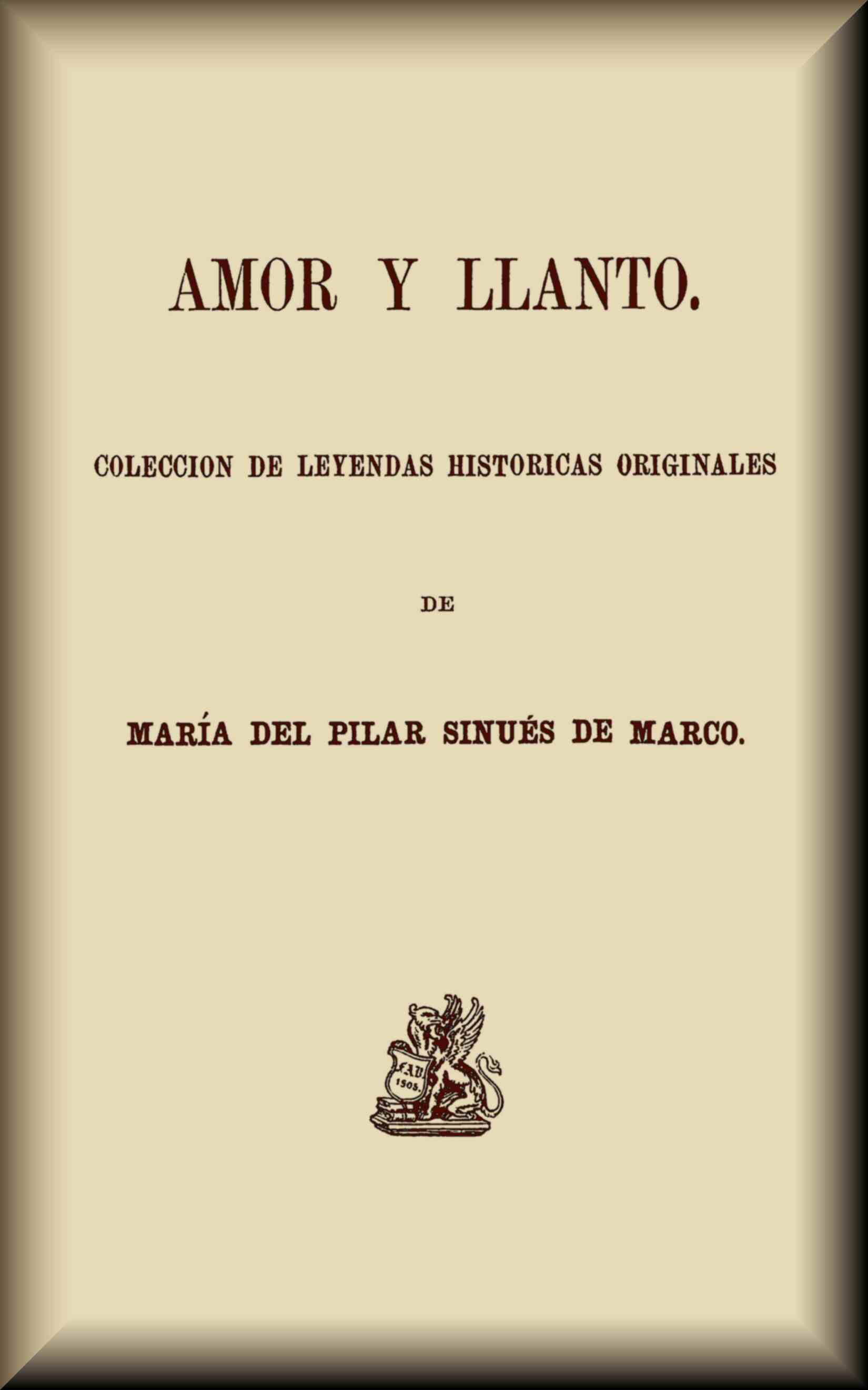 Amor y llanto Amor y llanto