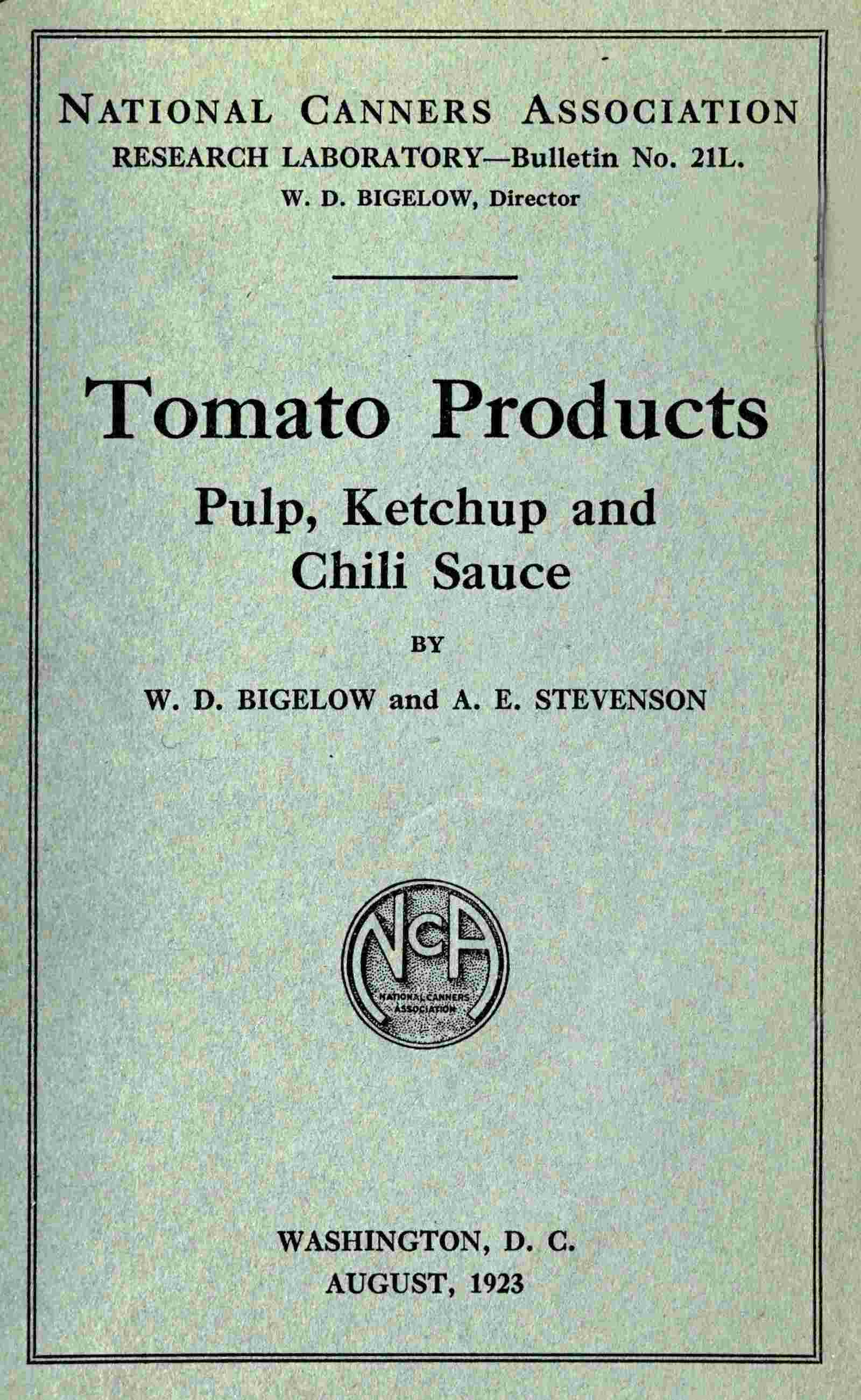 Tomato products: pulp, ketchup, and chili sauce. Tomato products: pulp, ketchup, and chili sauce.