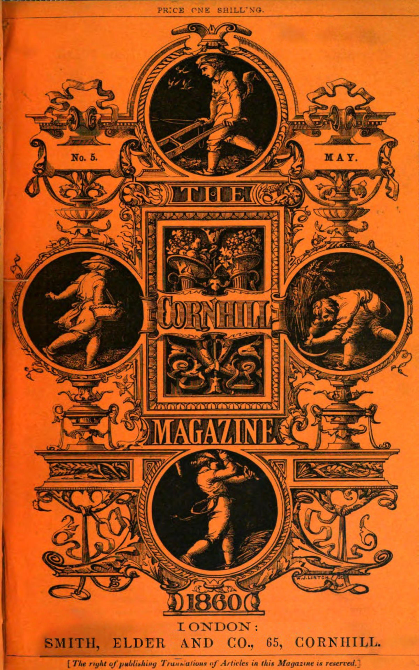 The Cornhill Magazine (Vol. I, No. 5, May 1860) The Cornhill Magazine (Vol. I, No. 5, May 1860)