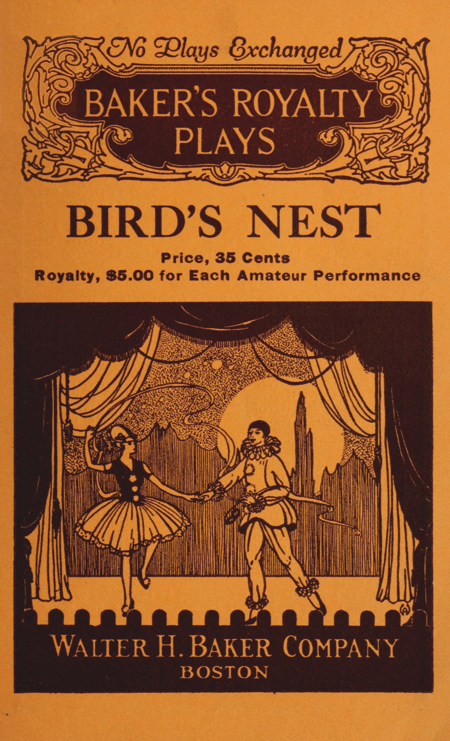 Bird's nest, a fantasy in one act Bird's nest, a fantasy in one act