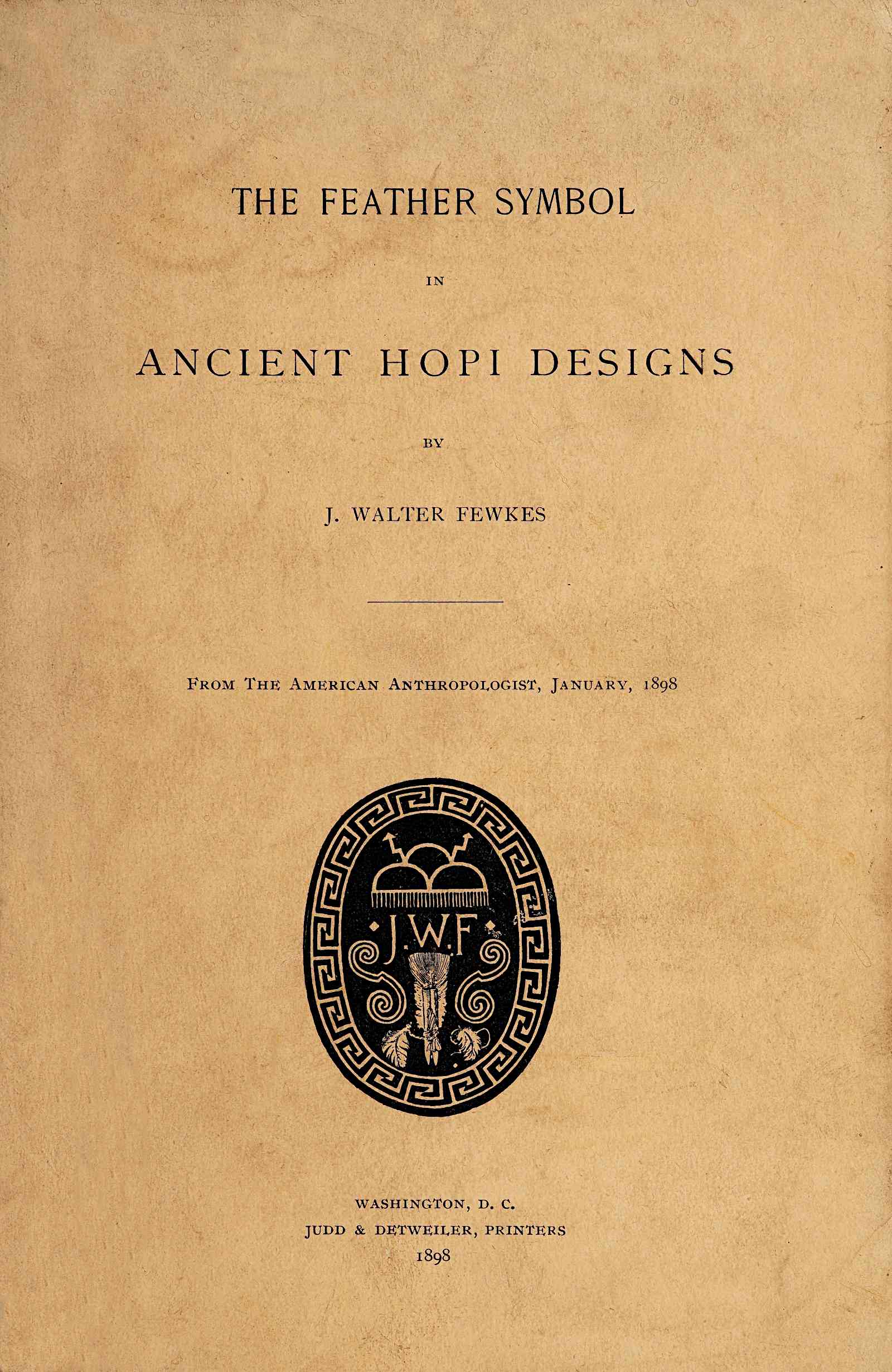 The feather symbol in ancient Hopi designs The feather symbol in ancient Hopi designs