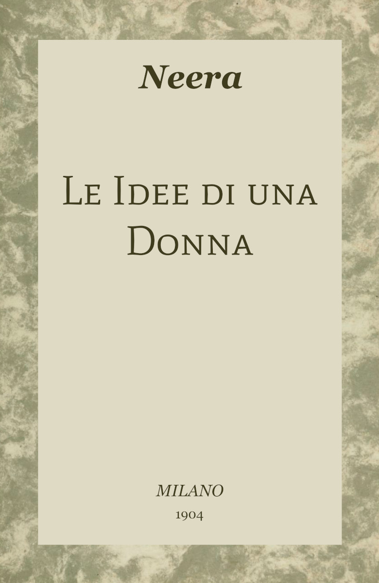 Le idee di una donna