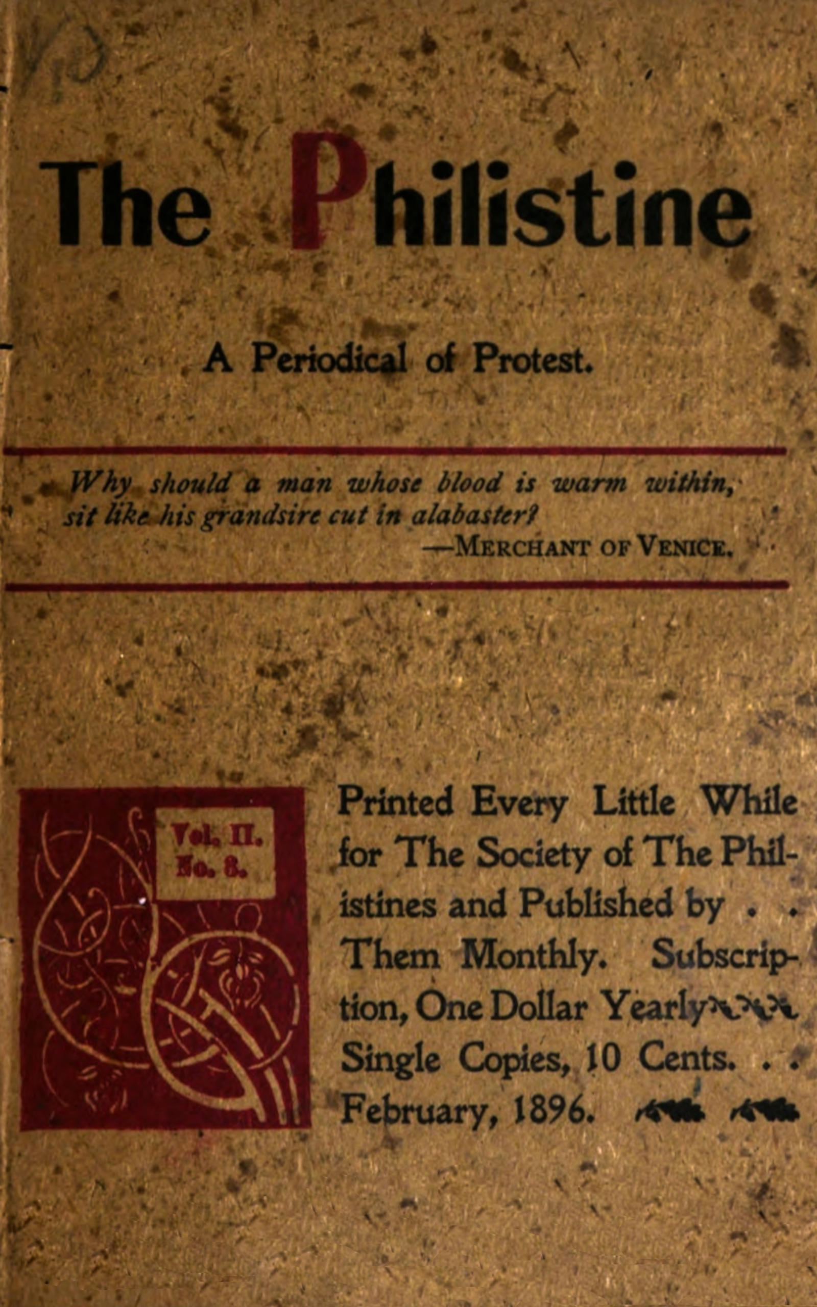 The Philistine The Philistine