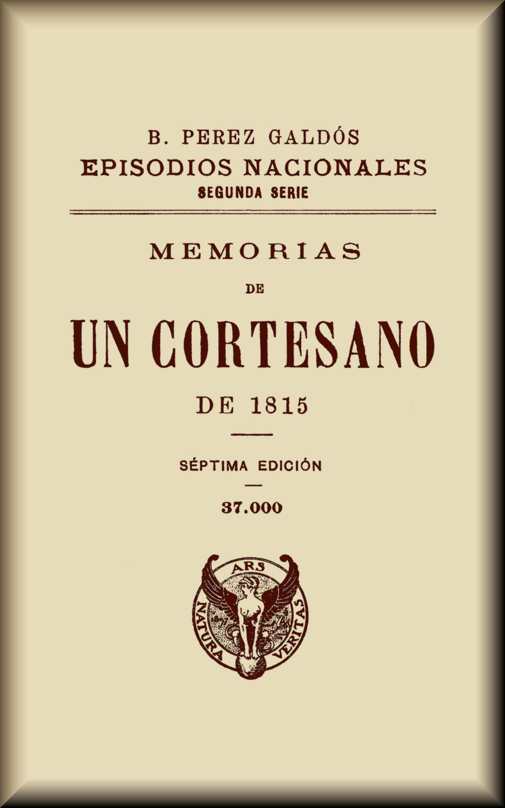 Memorias de un cortesano de 1815 Memorias de un cortesano de 1815