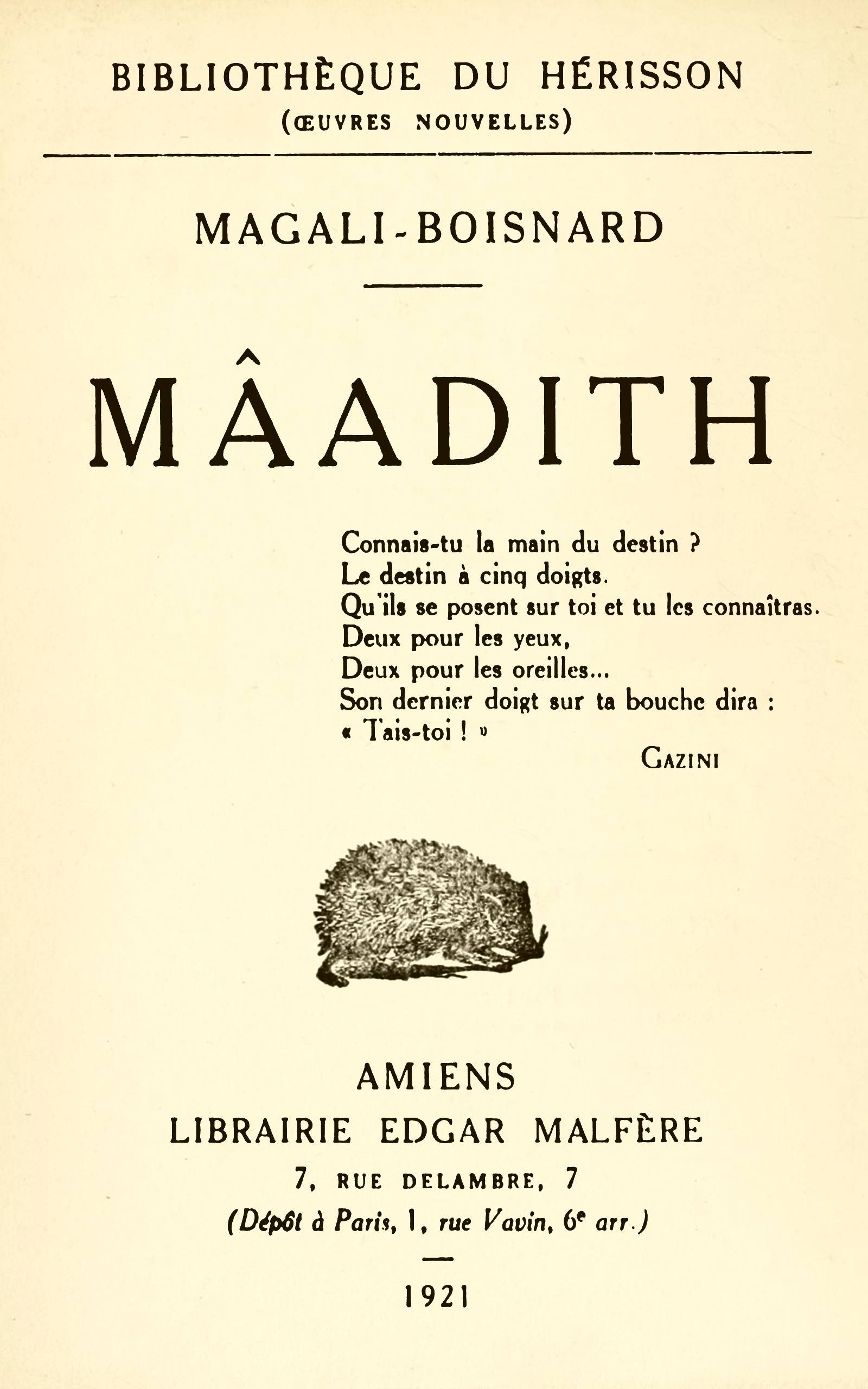Mâadith Mâadith