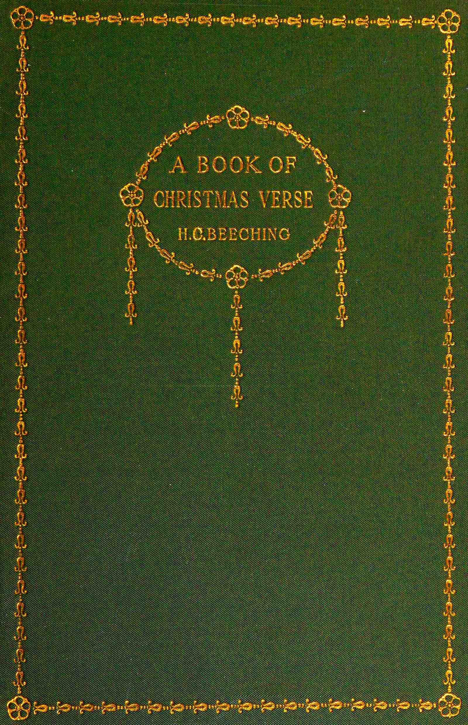 A book of Christmas verse A book of Christmas verse