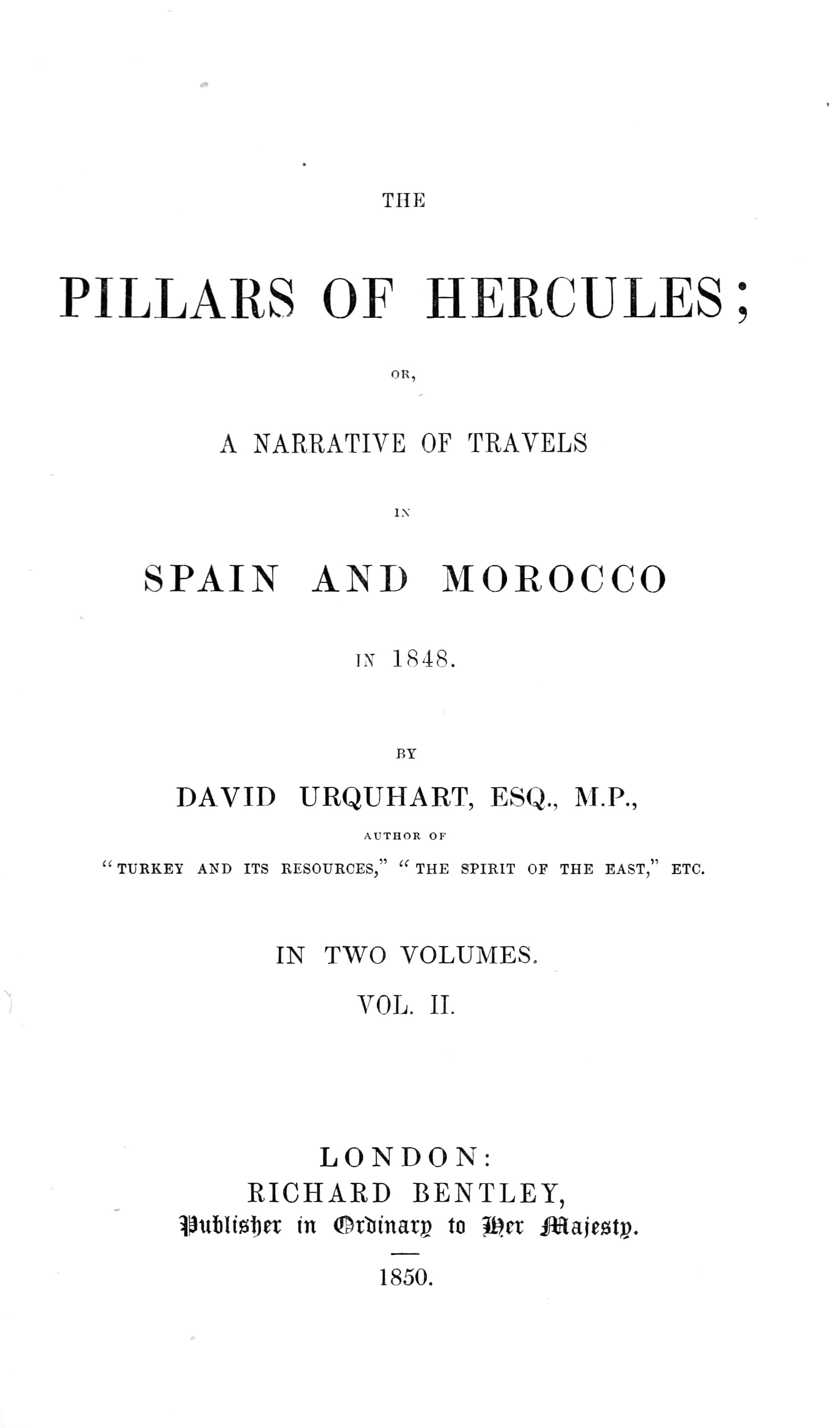 The pillars of Hercules The pillars of Hercules