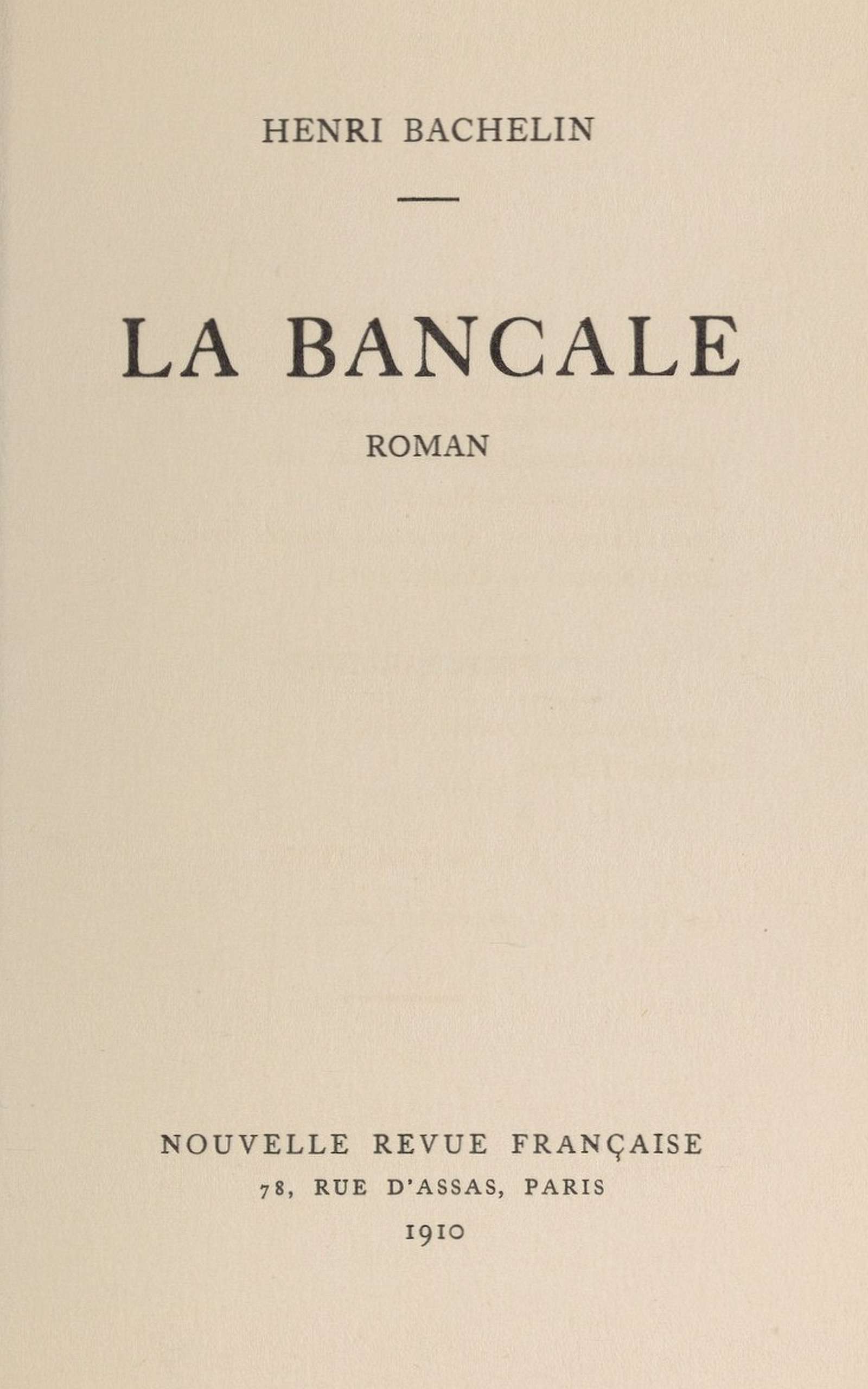 La bancale La bancale
