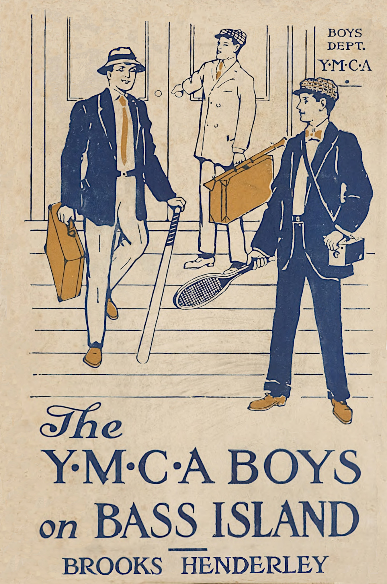 The Y. M. C. A. boys on Bass Island The Y. M. C. A. boys on Bass Island