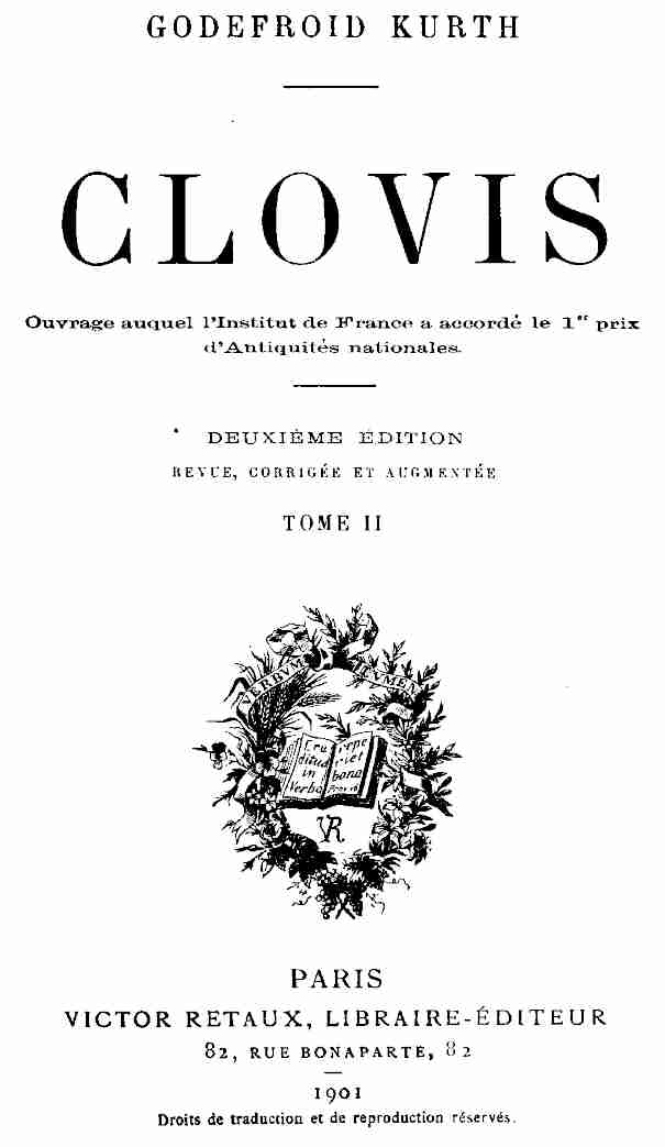 Clovis, Tome 2 (of 2) Clovis, Tome 2 (of 2)