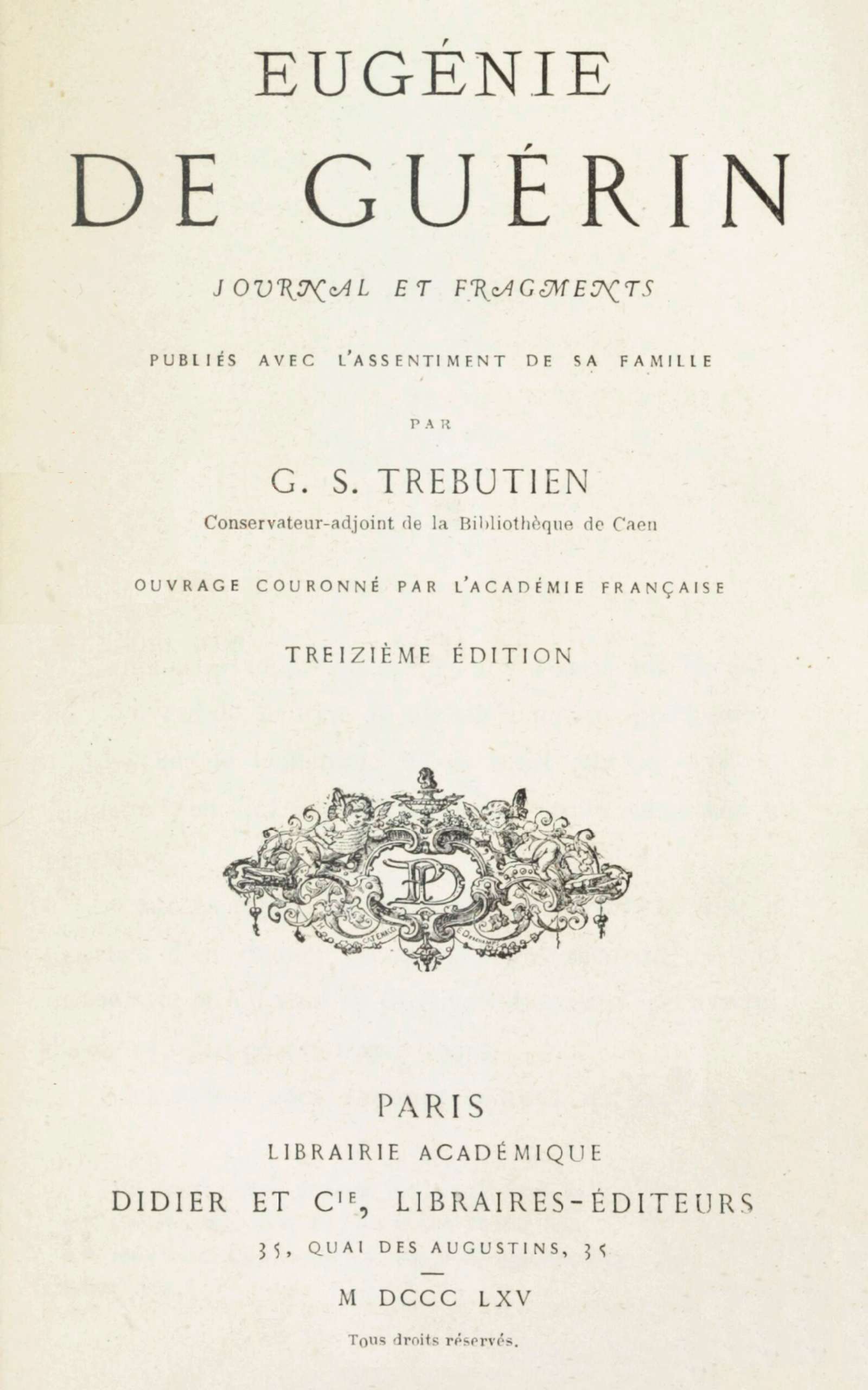Journal et fragments