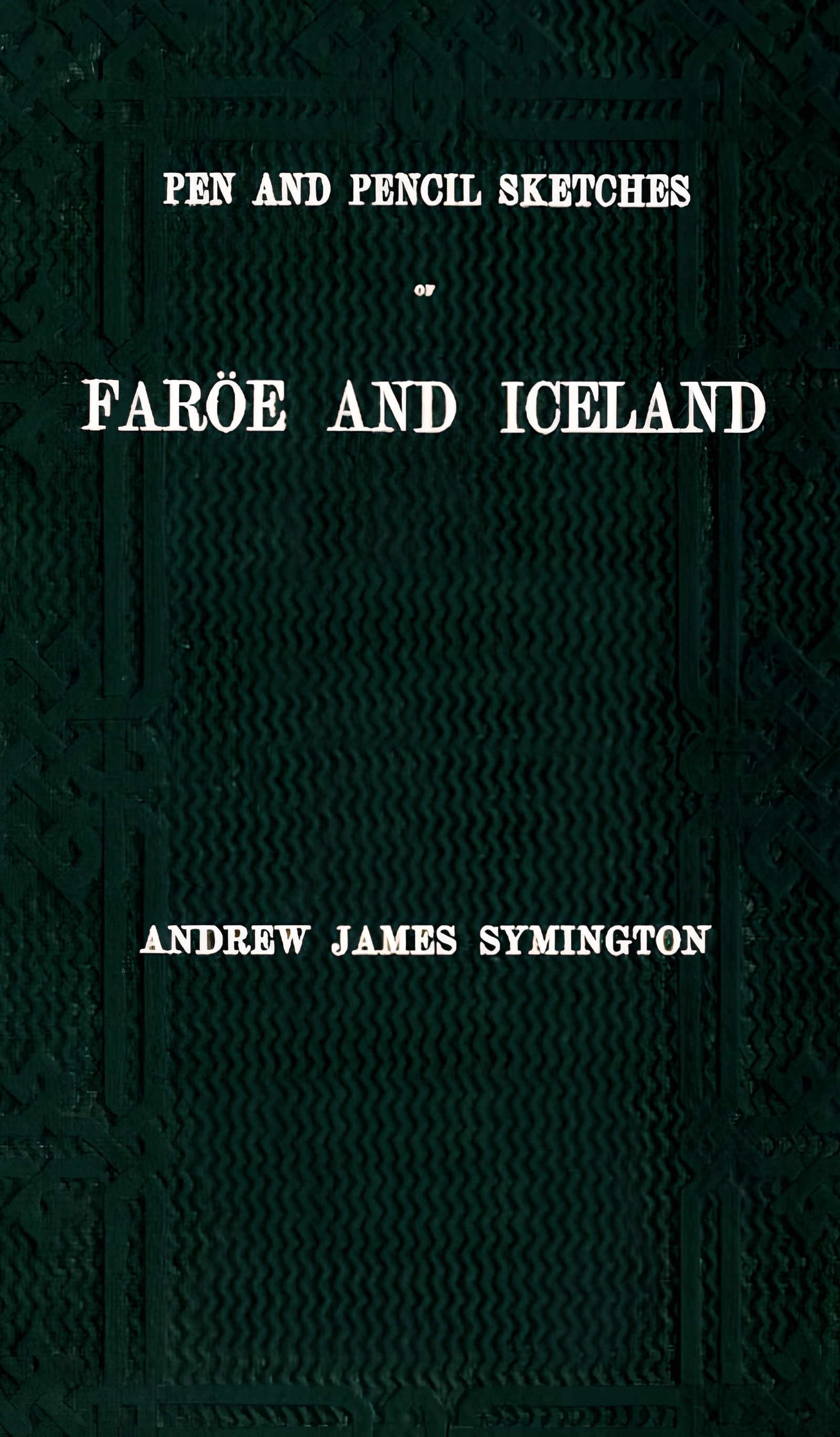 Pen and pencil sketches of Faröe and Iceland